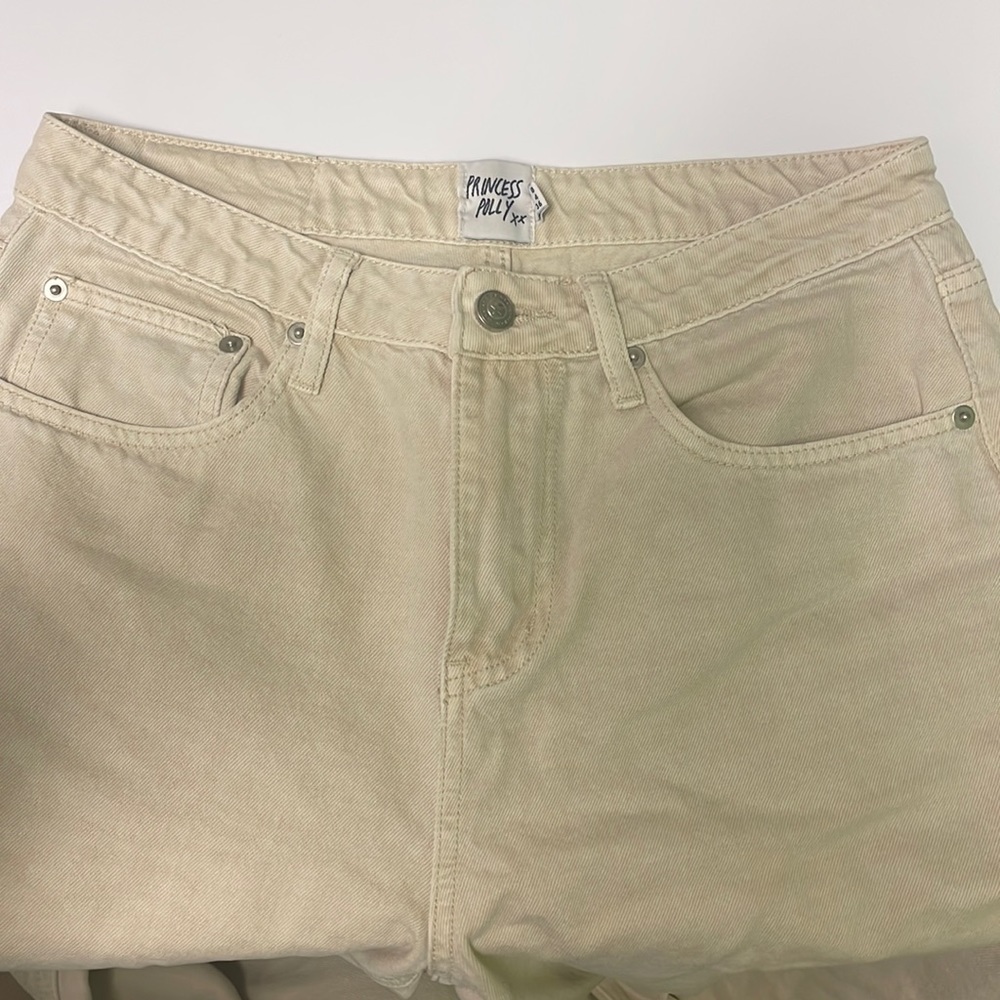Princess Polly khaki pants size 4